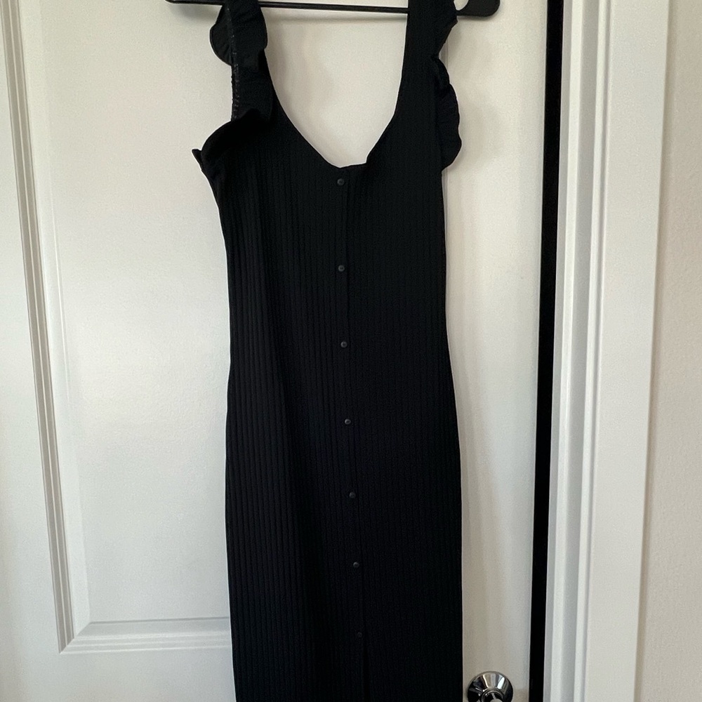 Zara black dress